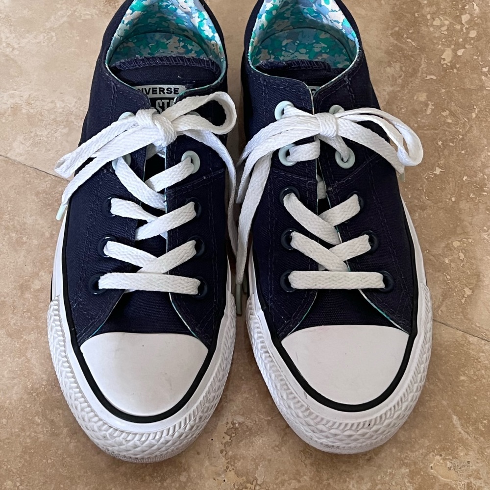 Converse Chuck Taylor All Star Madison OX Sneaker Navy size 5 - Excellent